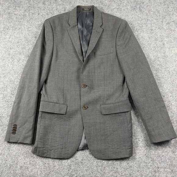 John Varvatos Other - John Varvatos Blazer Mens 38R Grey Wool Micro Check Sport Coat L526659B Canada